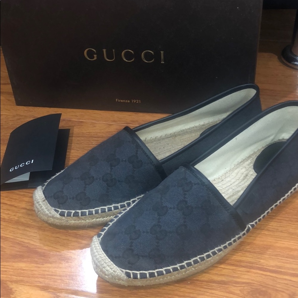 New Gucci Espadrille Shoes